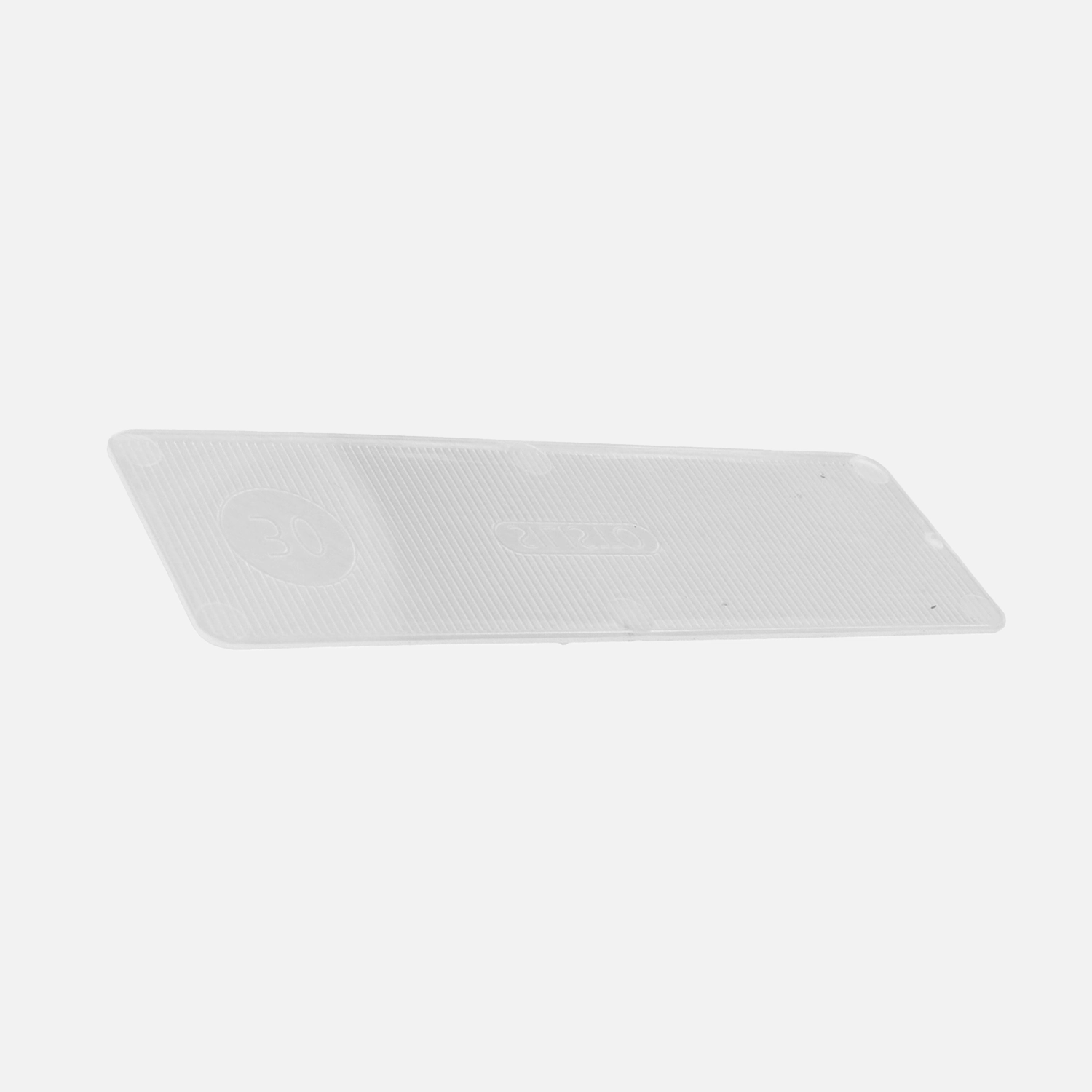 100 Verglasungsklötze SILISTO® Classic weiß 100x30x1 Inhalt (VPE): 100 Stück / Materialdicke: 1 mm