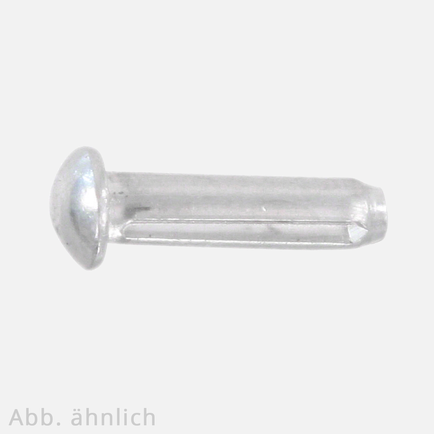 Halbrundkerbnagel | DIN 1476 | Aluminium