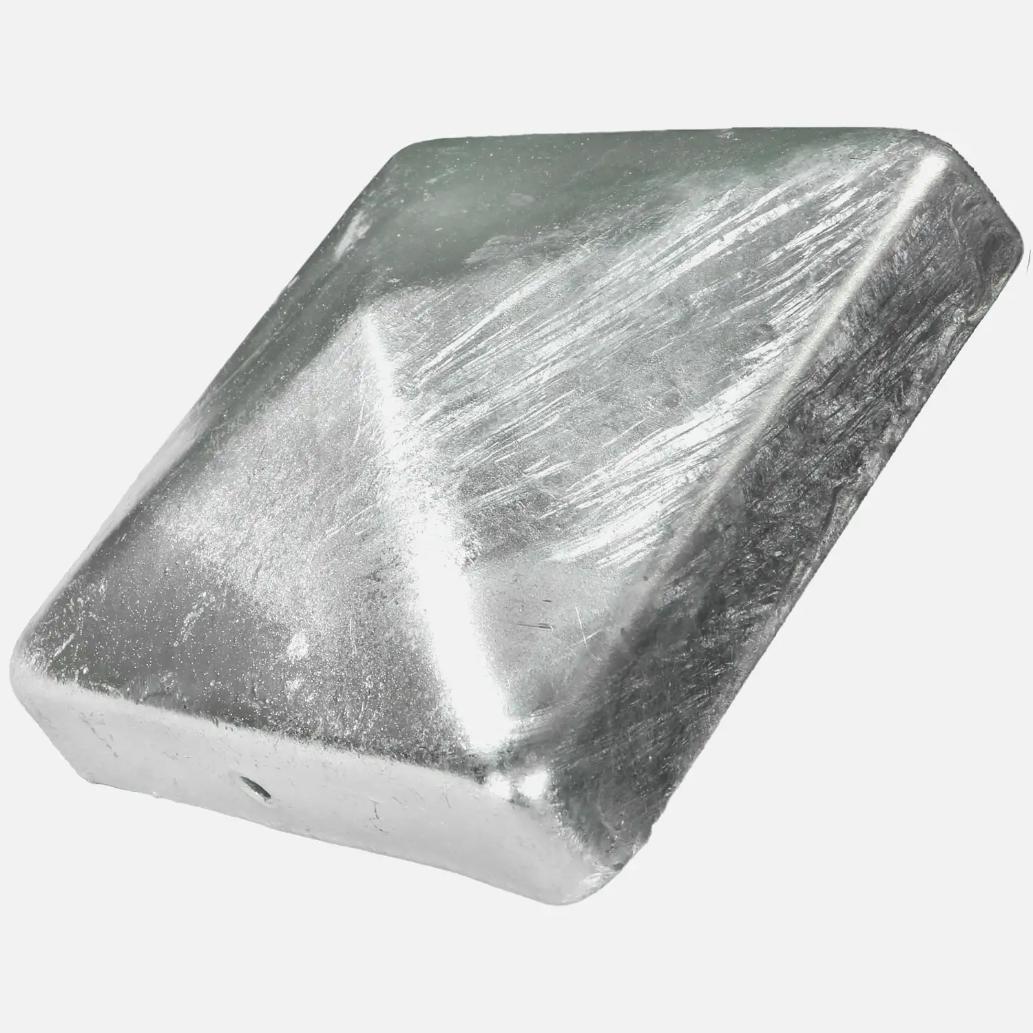 1 Pfostenkappe flach Stahl feuerverzinkt 100x100 mm