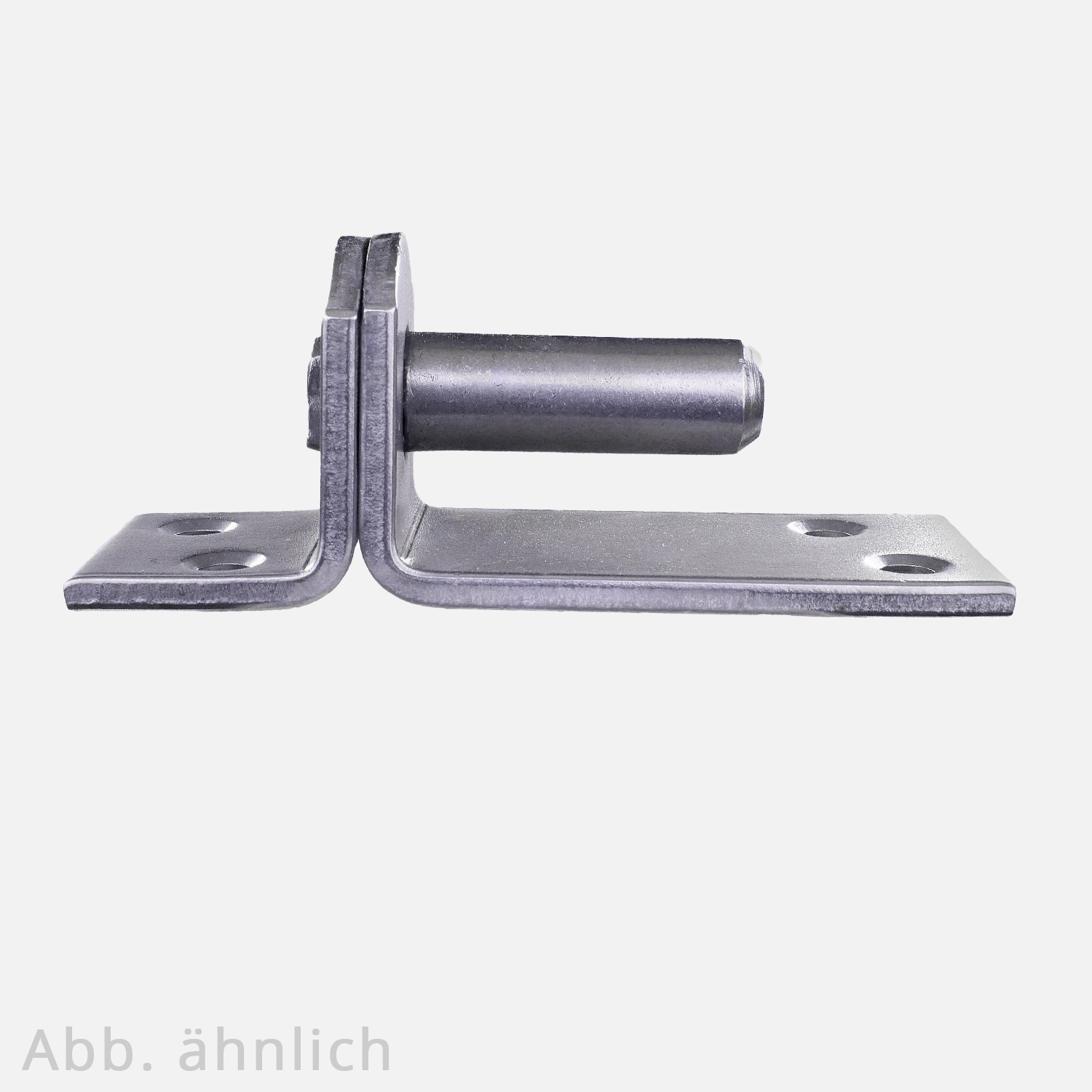 1 Kloben auf Platte 115x40 mm 16 mm Dorn - Edelstal A2 - D1eng