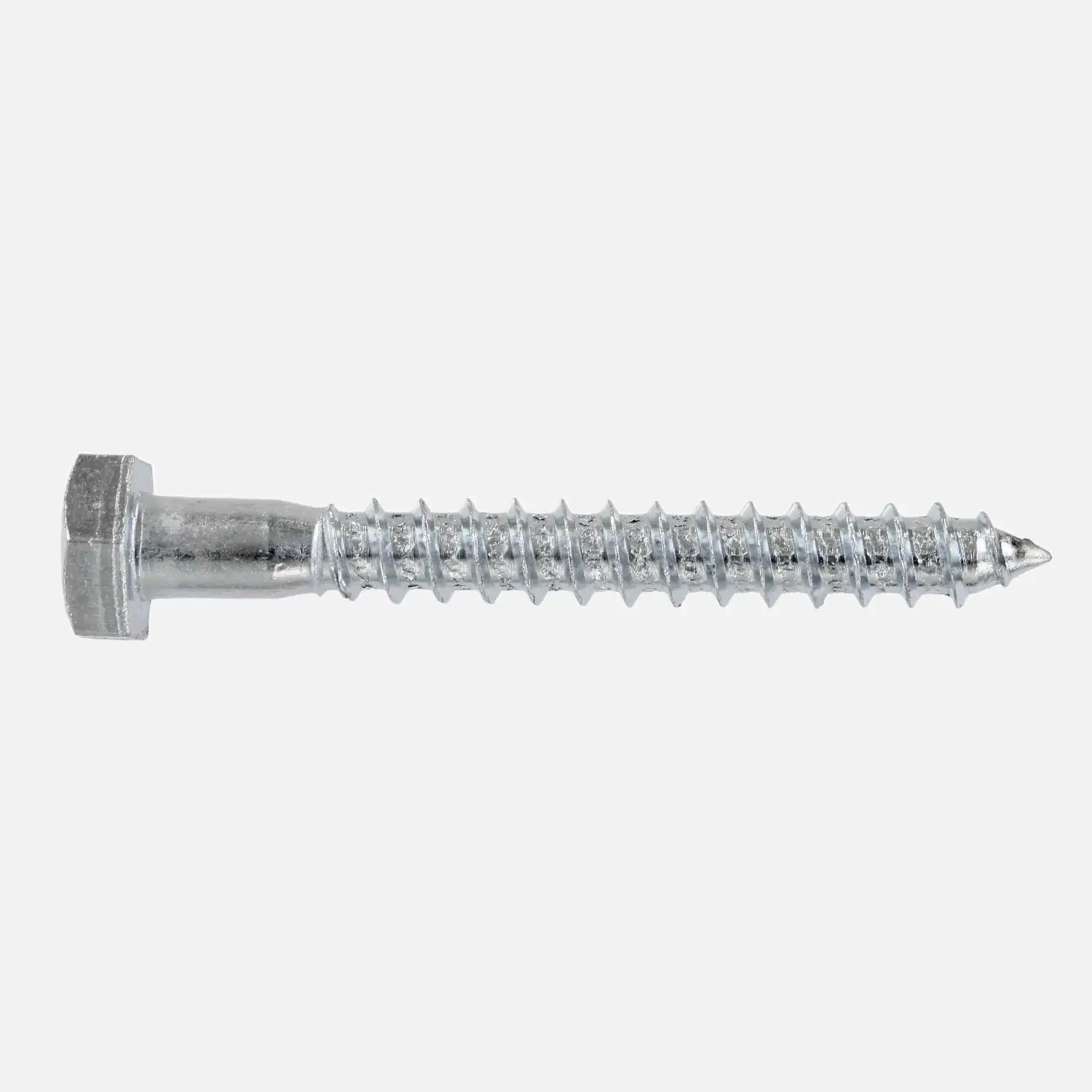 200 Sechskant-Holzschrauben - 6x50 mm - DIN 571 - verzinkt