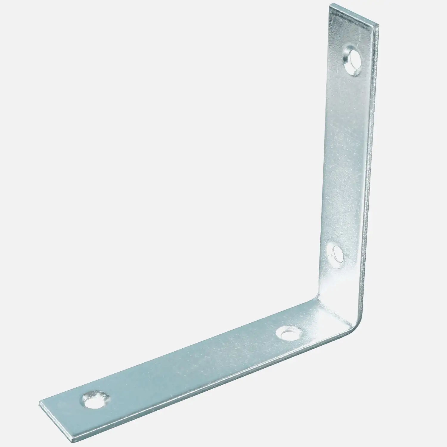 1 Stuhlwinkel, blau verzinkt - 80x80x16x2 mm