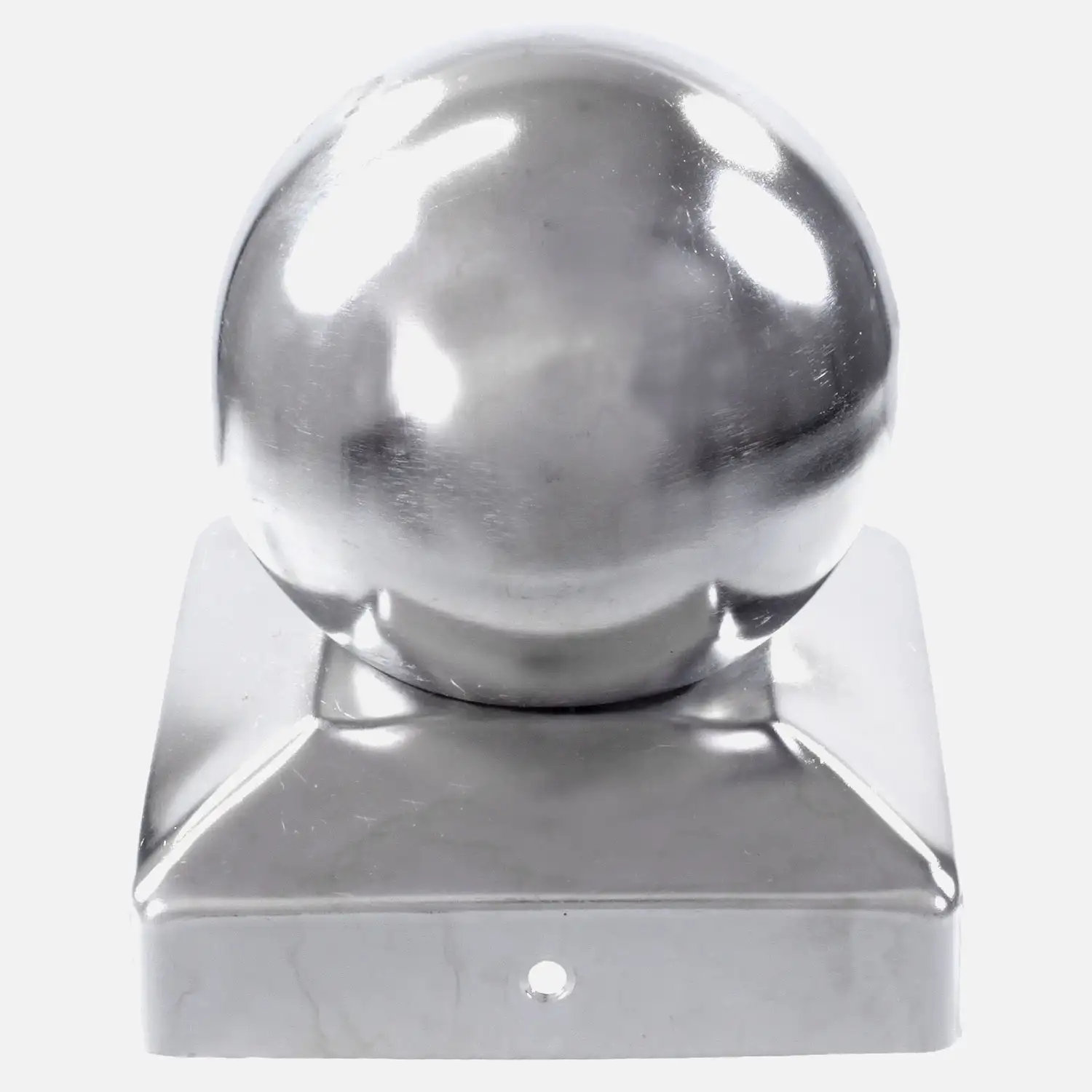 Pfostenkappe | Kugel | Edelstahl A2