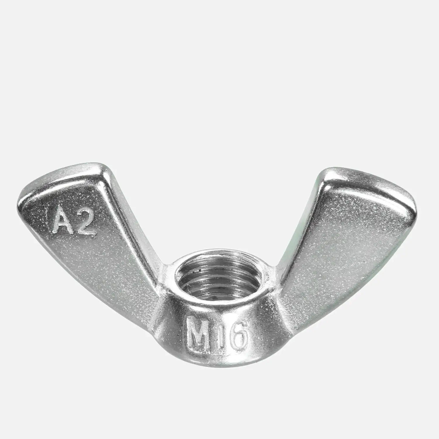 25 Flügelmuttern - M16 - amerikanische Form - Edelstahl A2