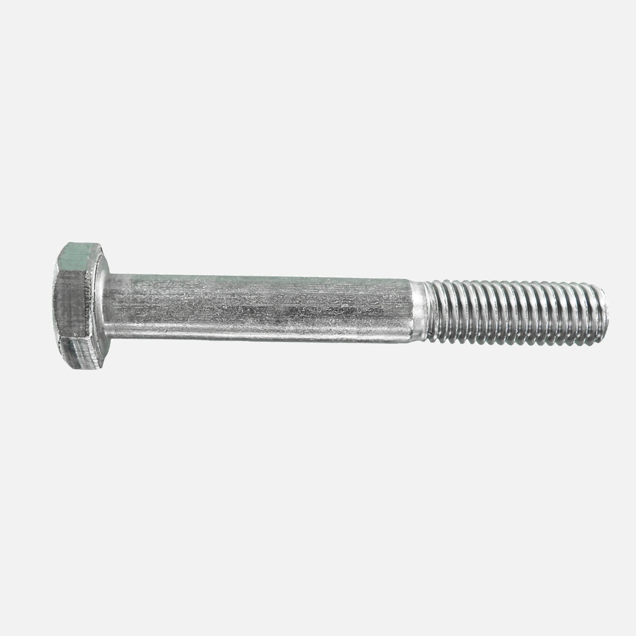 1 Sechskantschraube DIN 931 - M8x60mm - Edelstahl A2