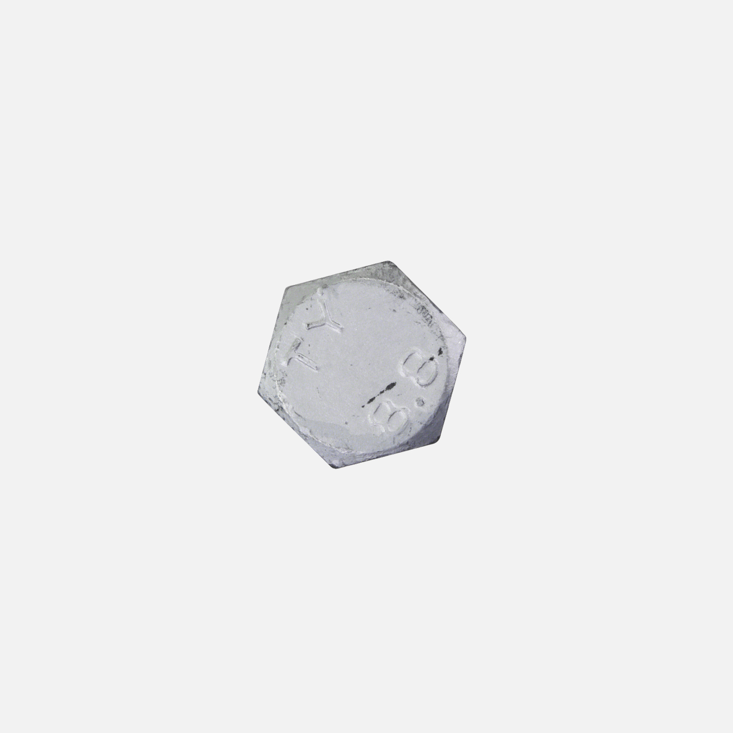 25 Sechskantschrauben M20x140 mm - DIN 931 - 8.8 Zinklamellenbeschichtet - Kopf