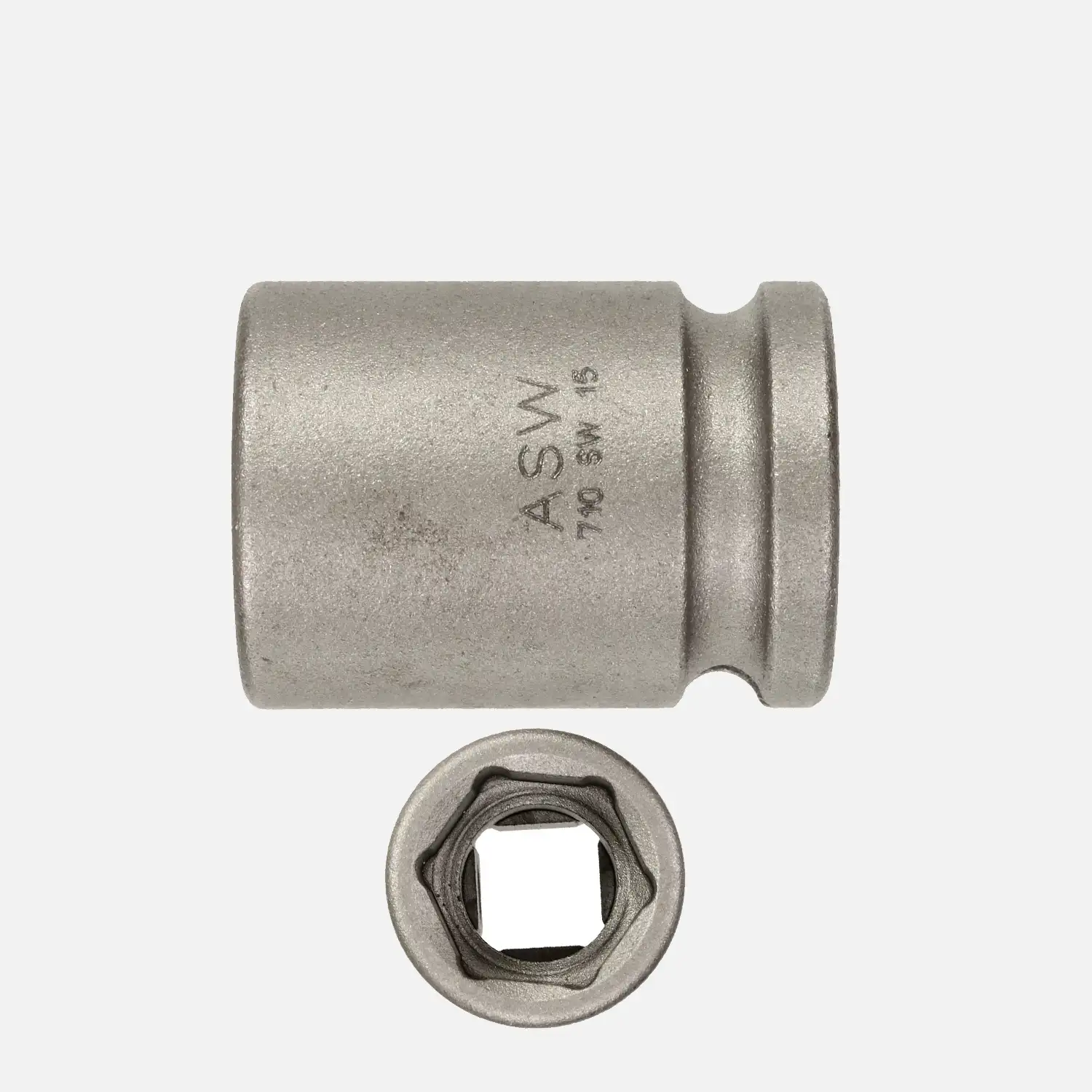 1 ASW Stecknuss Antrieb 3/8 Zoll G10 - Innensechskant 30 mm SW 15