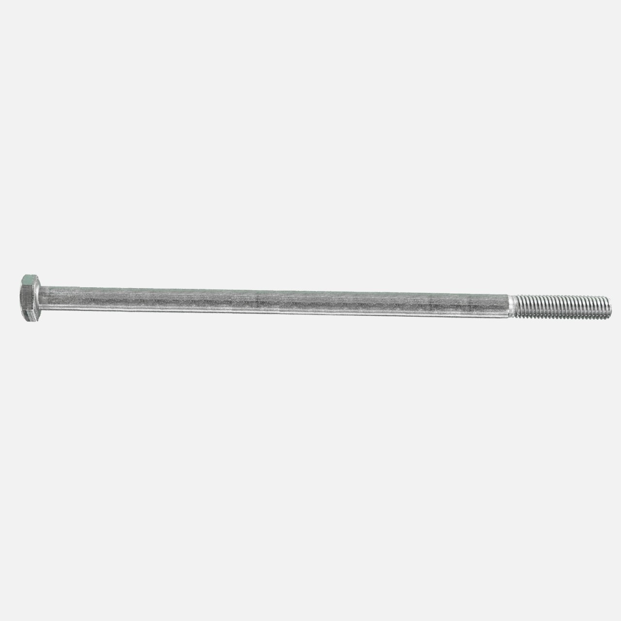 1 Sechskantschraube DIN 931 - M6x140mm - Edelstahl A2