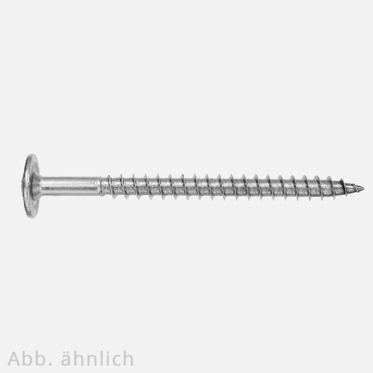 50 Holzbauschrauben 8x200, Teilgewinde, Tellerkopf, Edelstahl A2, TX40, ETA