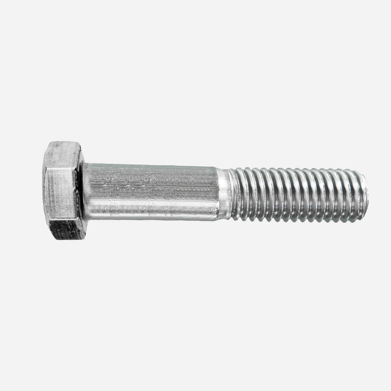 1 Sechskantschraube DIN 931 - M18x75mm - Edelstahl A2