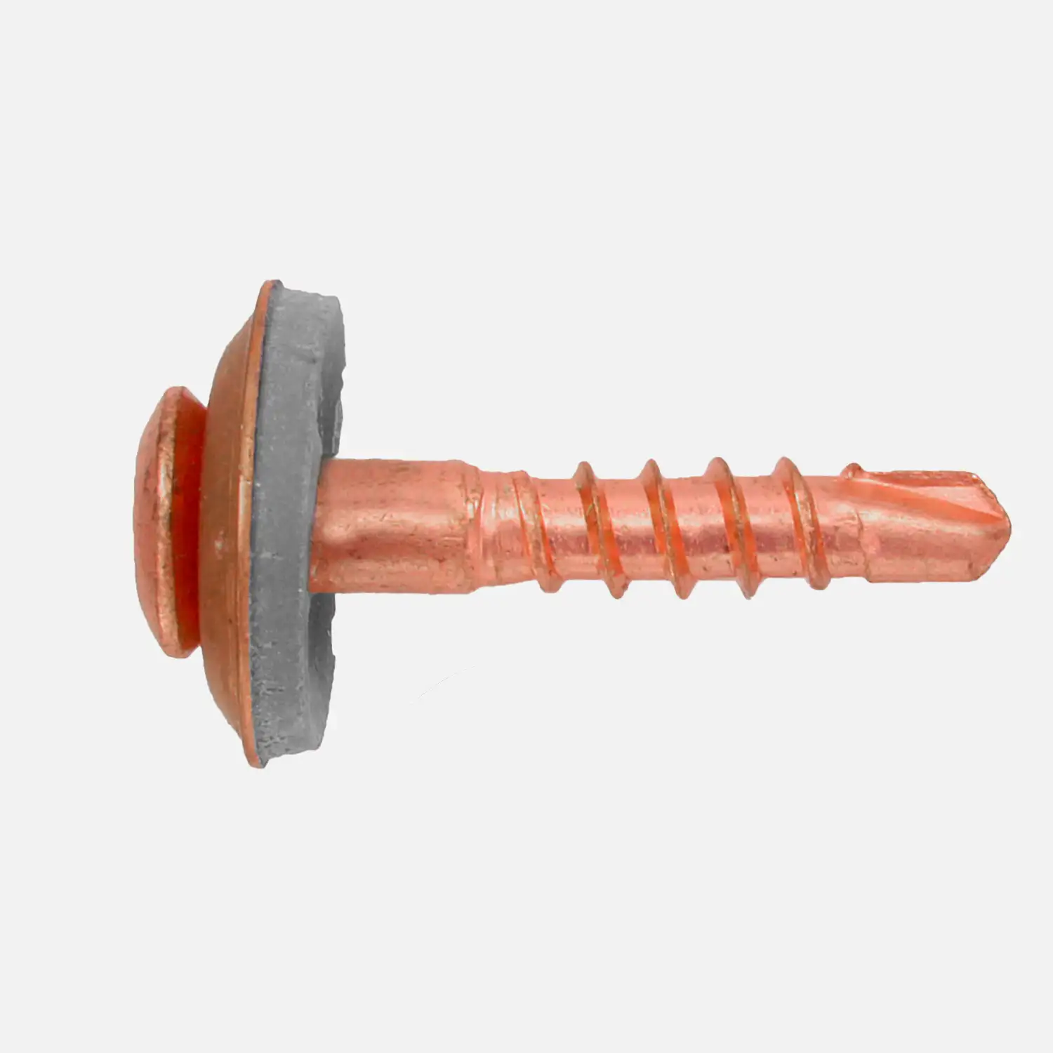 Spenglerschraube | Bohrspitze | Scheibe | TX | verkupfert