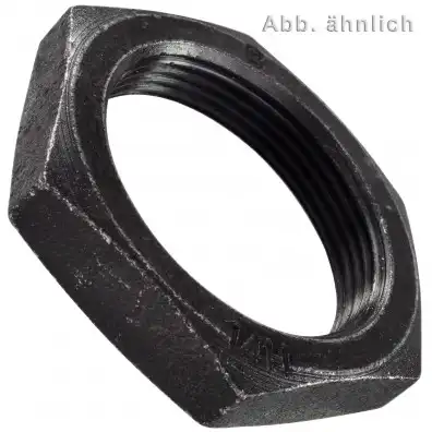 Rohrmutter | DIN 431 | Form B | blank | 1/8 Zoll