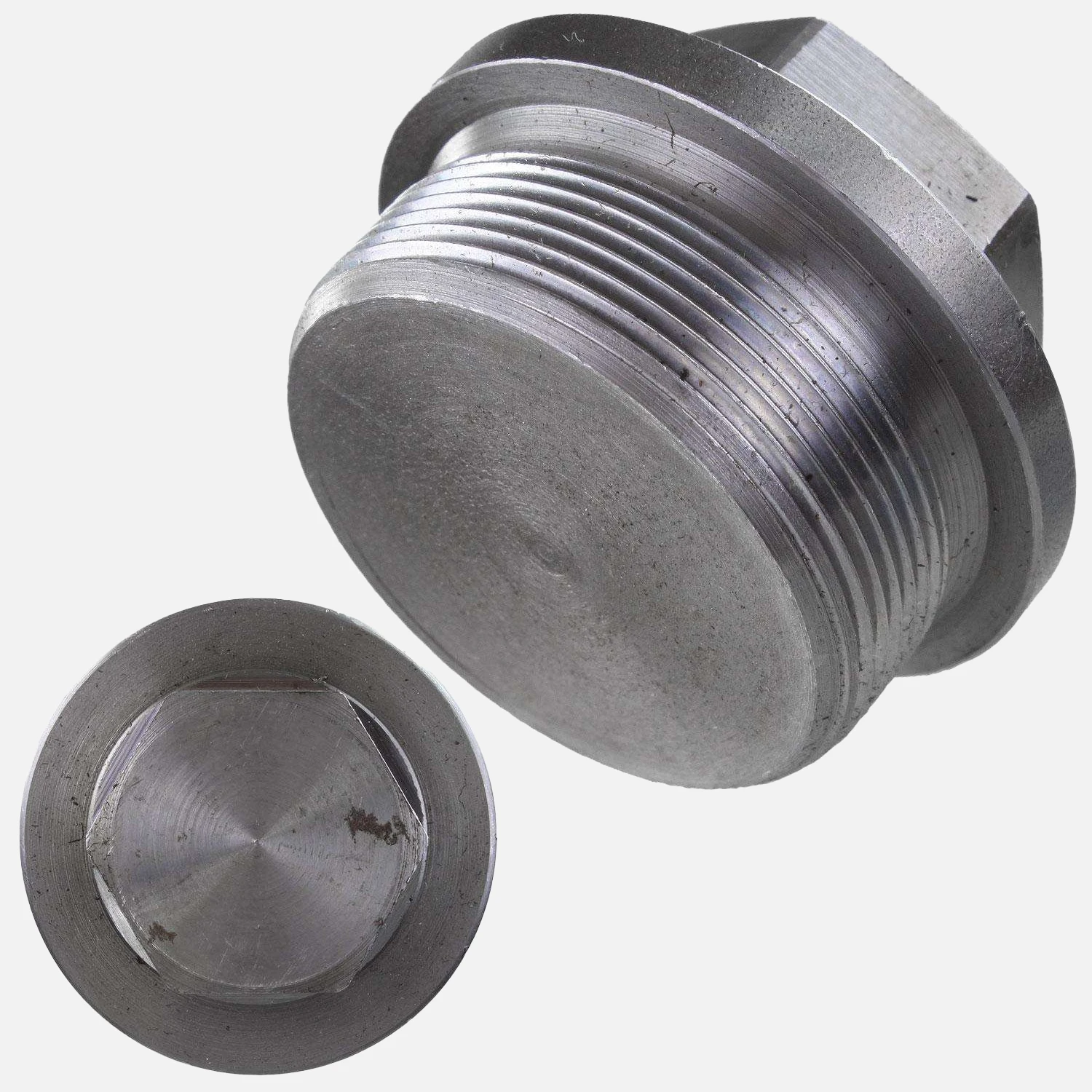 1 Verschlussschraube M42x1,5 mm DIN 910 Stahl zylindrisches Feingewinde