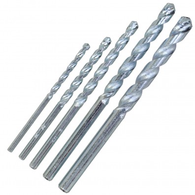 5 tlg. Steinbohrer-Set OPAL - KEIL - Ø = 4 - 5 - 6 - 8 - 10 mm