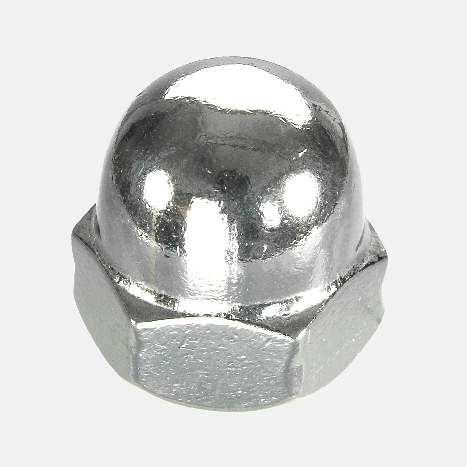 100 Hutmuttern DIN 1587 - M10 - Edelstahl A2 | M10 | 100 Stück | 2415 10