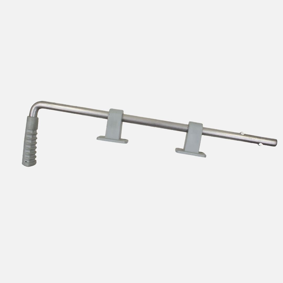 1 Alberts Bodenschieber 500x40 mm Ø = 16 mm - Edelstahl