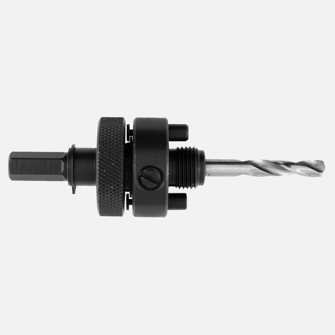 1 MPS Lochsägen- Aufnahme, 9,5mm Schaft für Lochsägen von 32-210mm