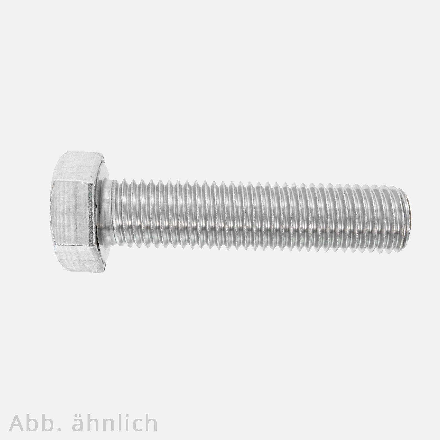 10 Sechskantschrauben M24x200 mm - SW 36 - Edelstahl A4 80 - DIN 933