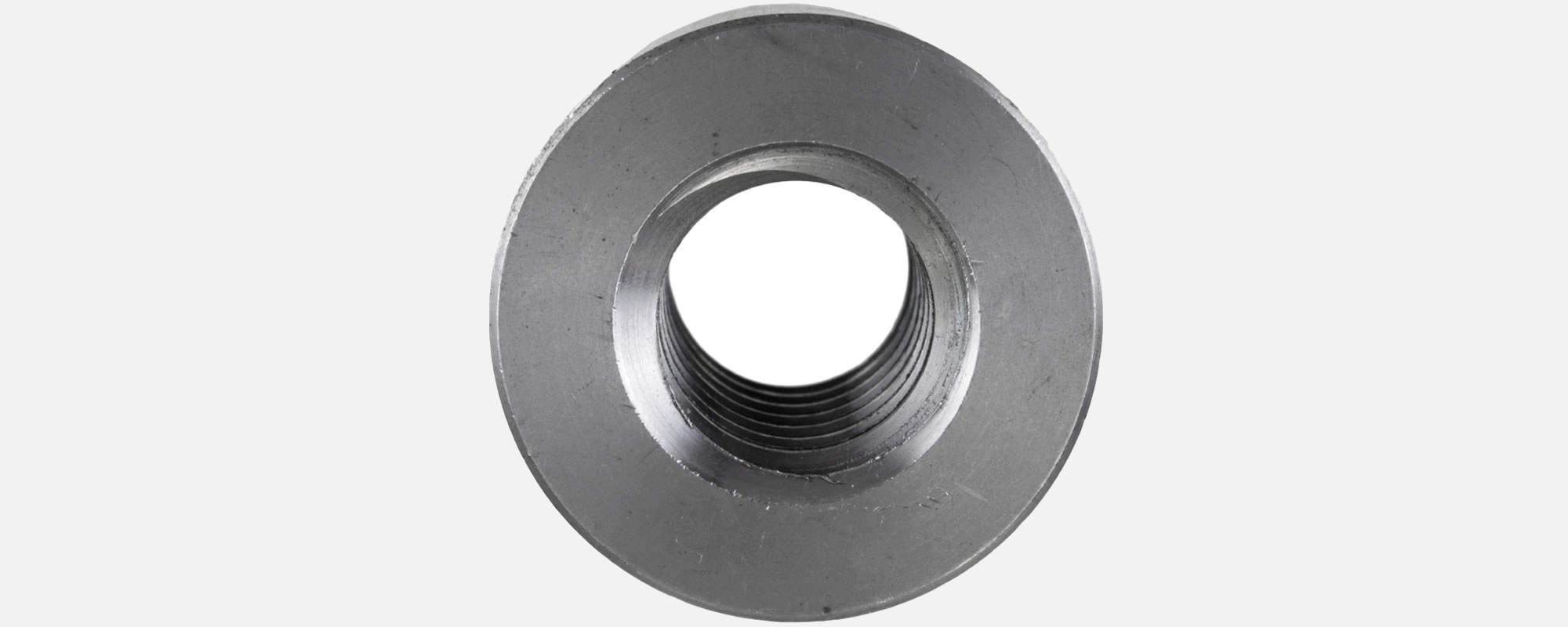 1 Rundmutter Stahl Trapezgewinde TR 32x6xD60xL48
