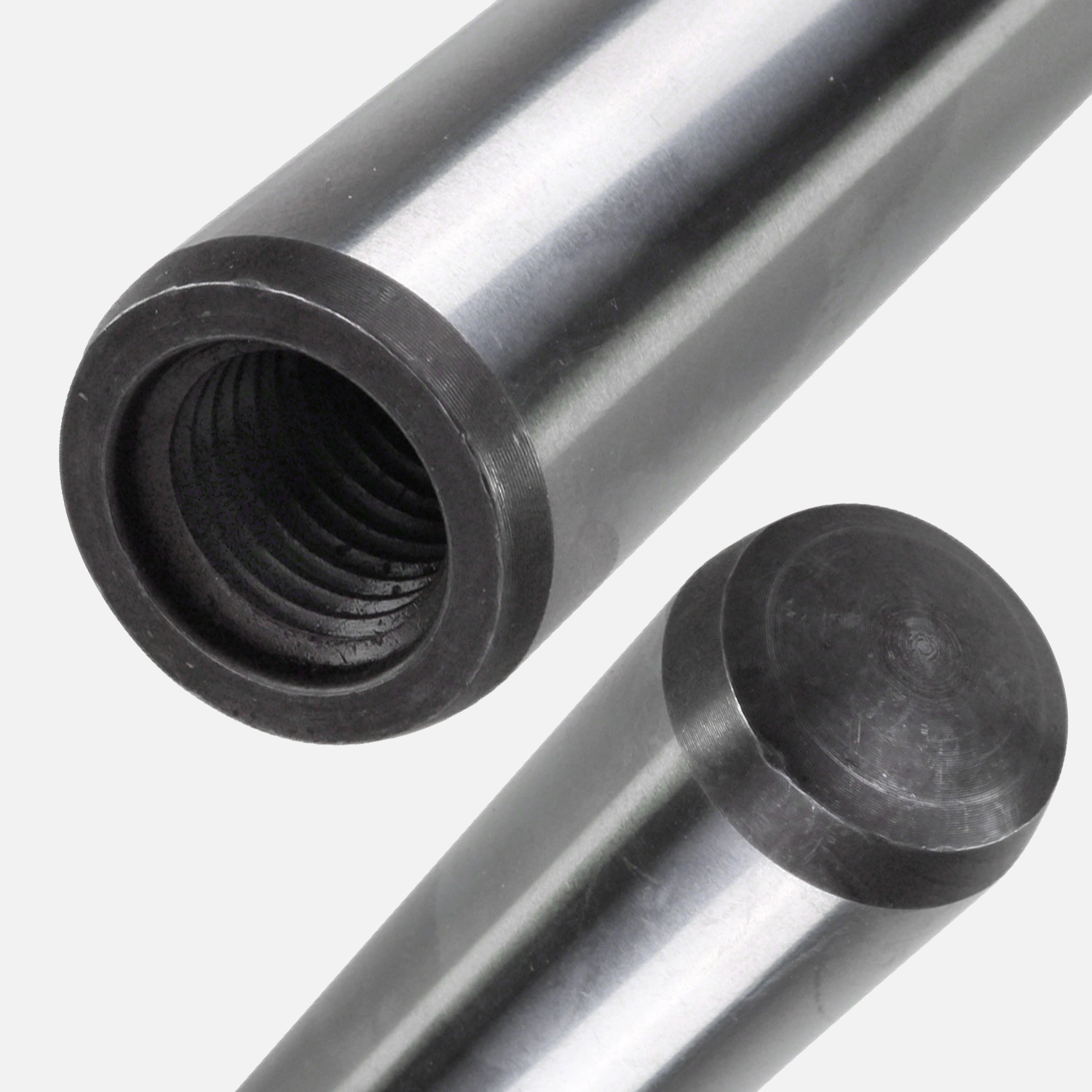 10 Zylinderstifte mit Innengewinde 8x16 mm - DIN 7979 Form D