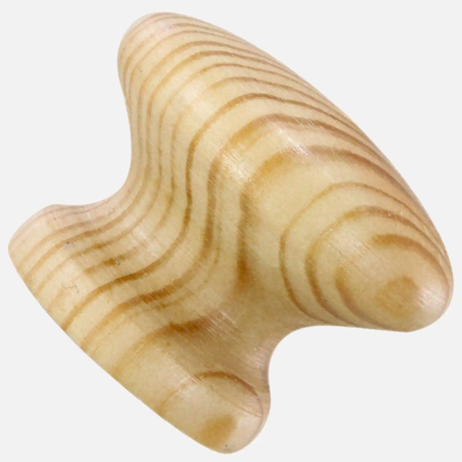 1 HSI Möbelknopf - flach Kiefer natur lackiert 35mm