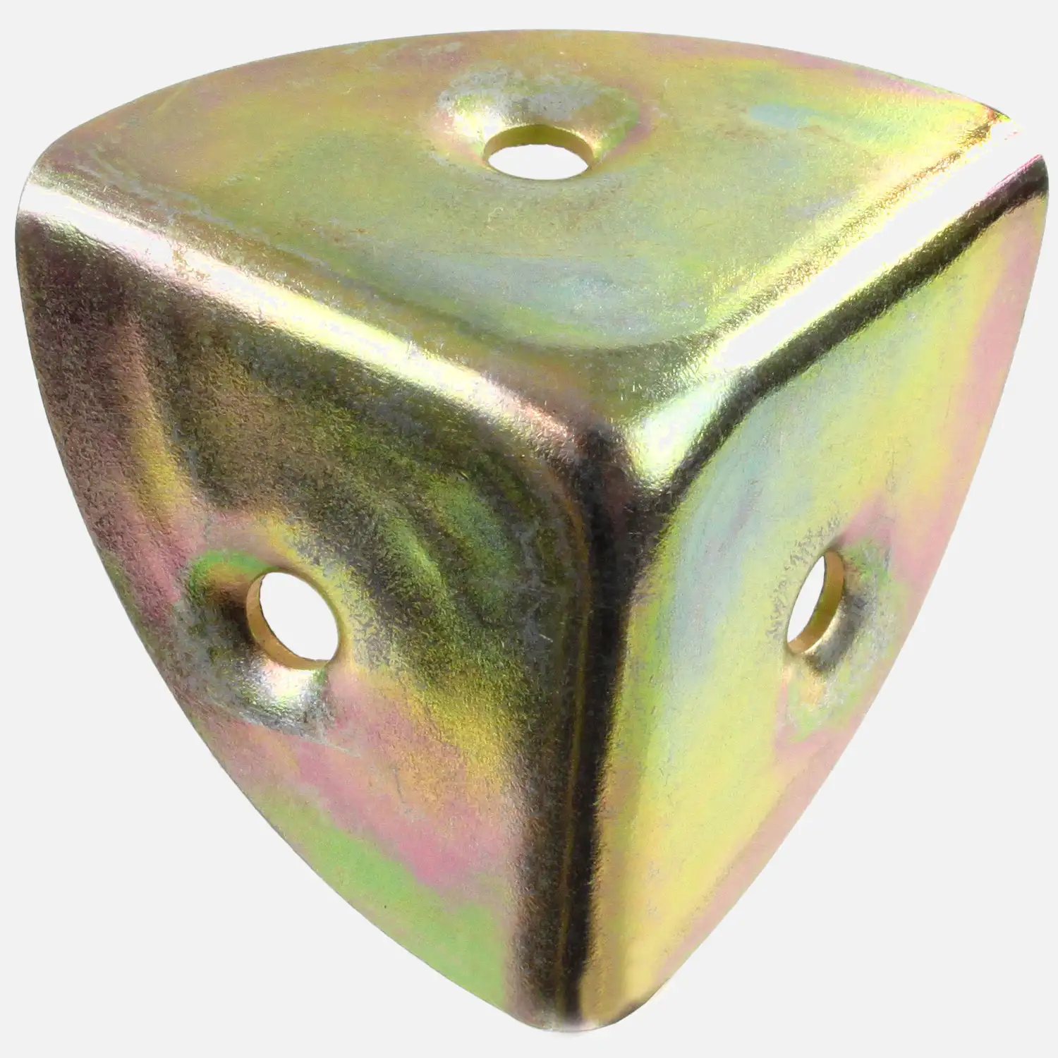 1 Alberts Kistenecke 30 mm - gelb verzinkt