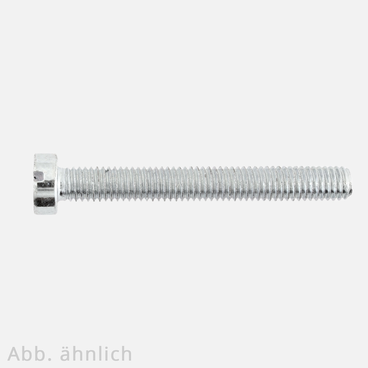 Zylinderschraube | DIN 84 | Schlitz | verzinkt