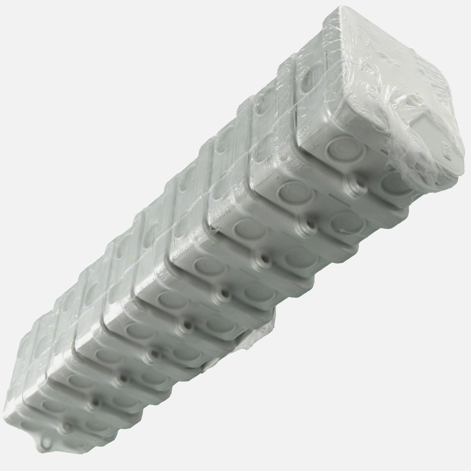 10 VDE-Aufputz Abzweigdosen, Verteilerdosen, PE, Feuchtraum, IP55, 75x75 mm