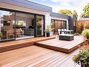 terrasse eines hauses