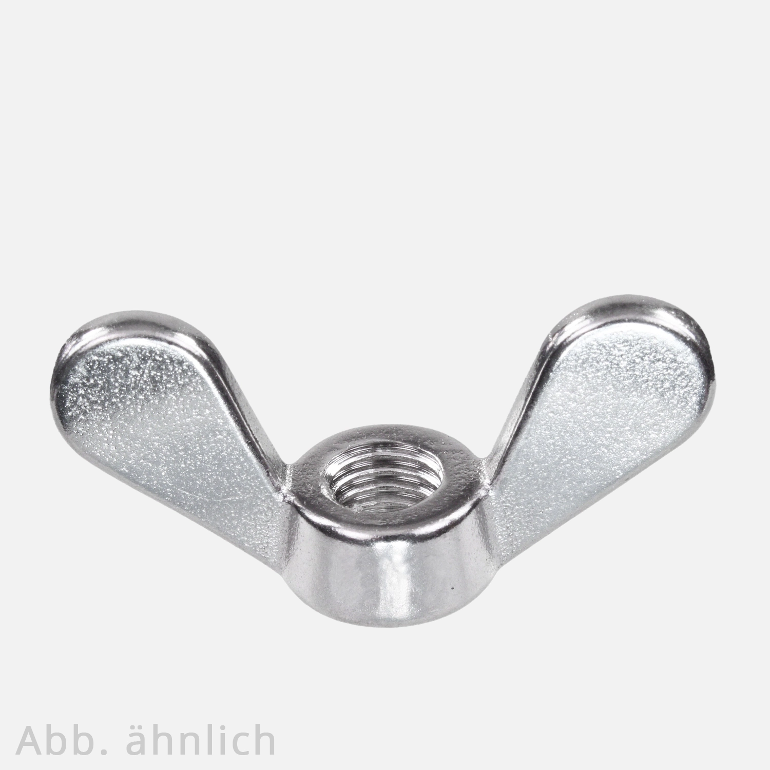 50 Flügelmuttern DIN 315 Edelstahl A2 M4