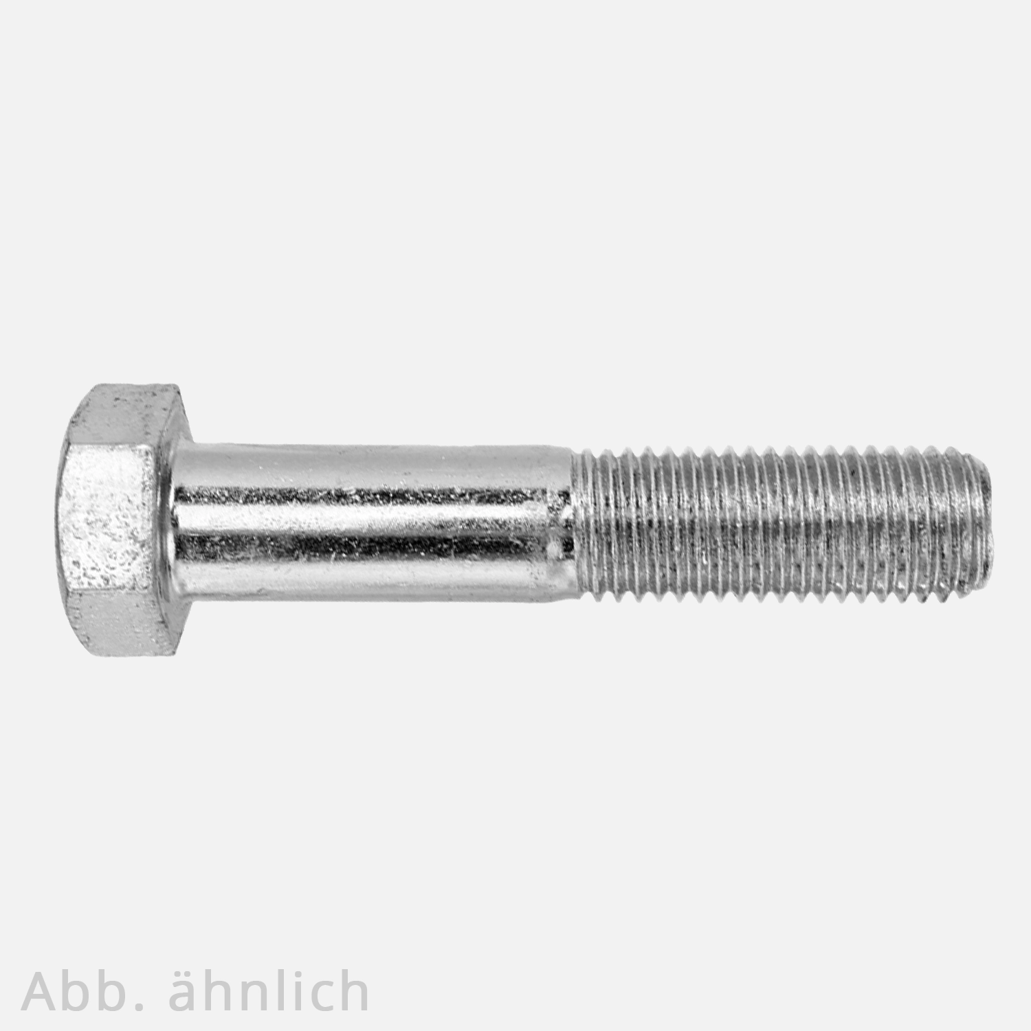 Sechskantschraube | DIN 931 | SW | verzinkt | getempert