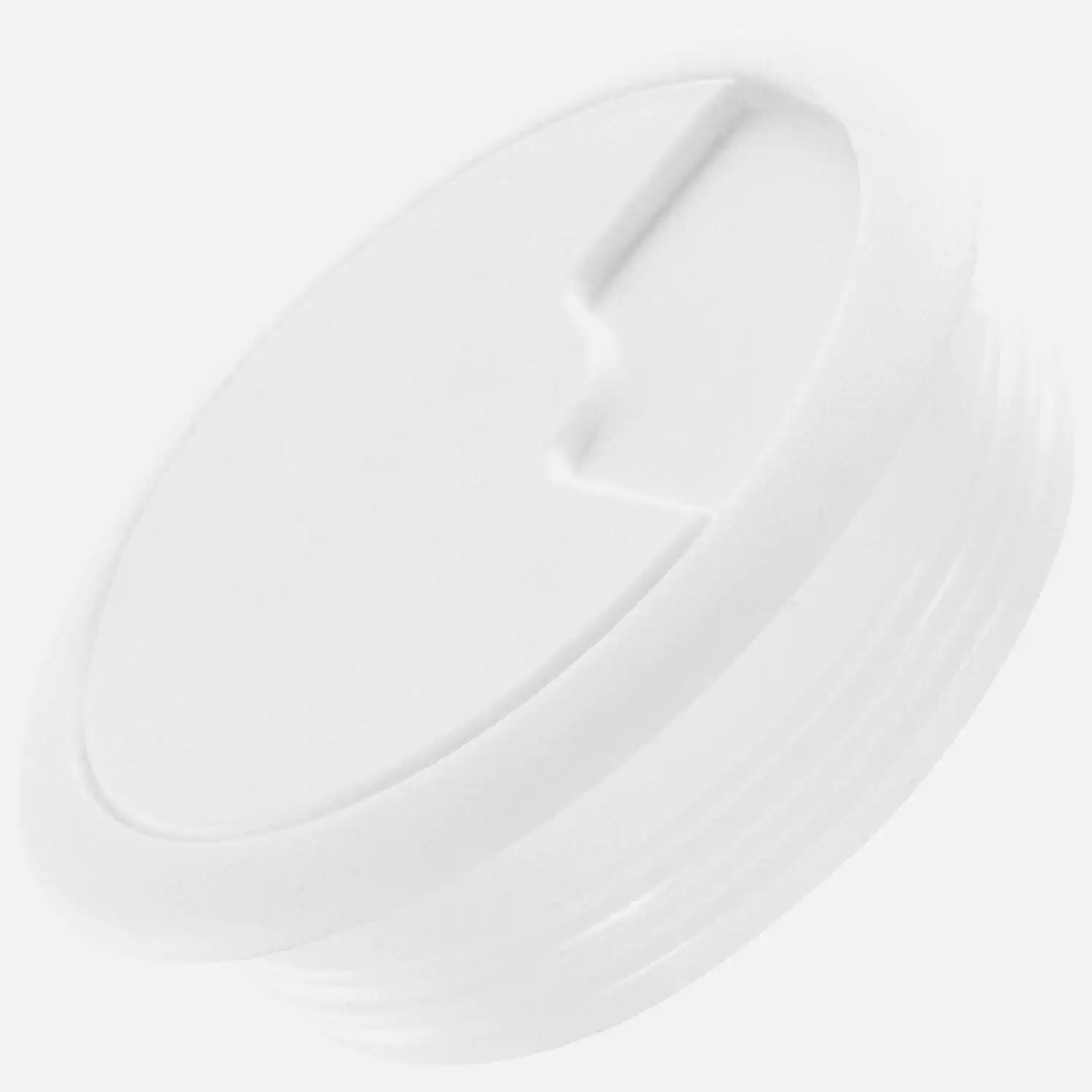 1 HSI Kabeldurchlass - Kunststoff - weiß - 60mm