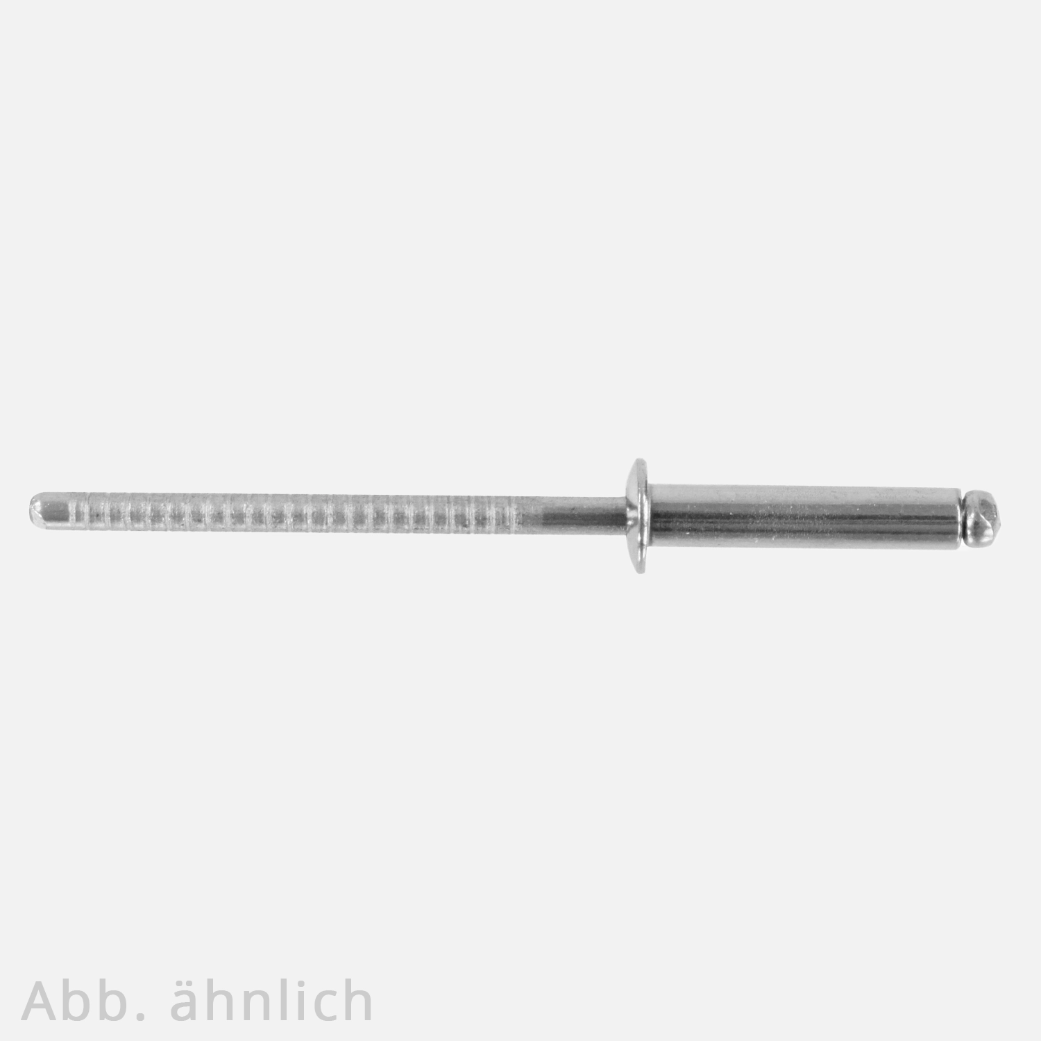 500 Blindnieten mit Senkkopf, gerillt A2/A2, 3,2x10mm, ISO 15984/DIN 7337