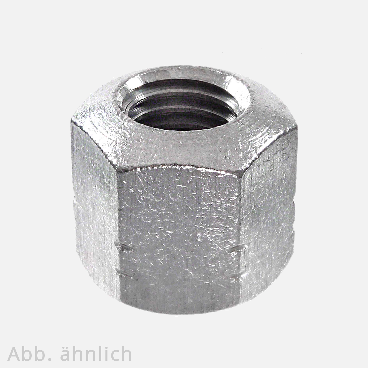 25 Sechskantmuttern M8 - DIN 6330 - Form B - Edelstahl A4