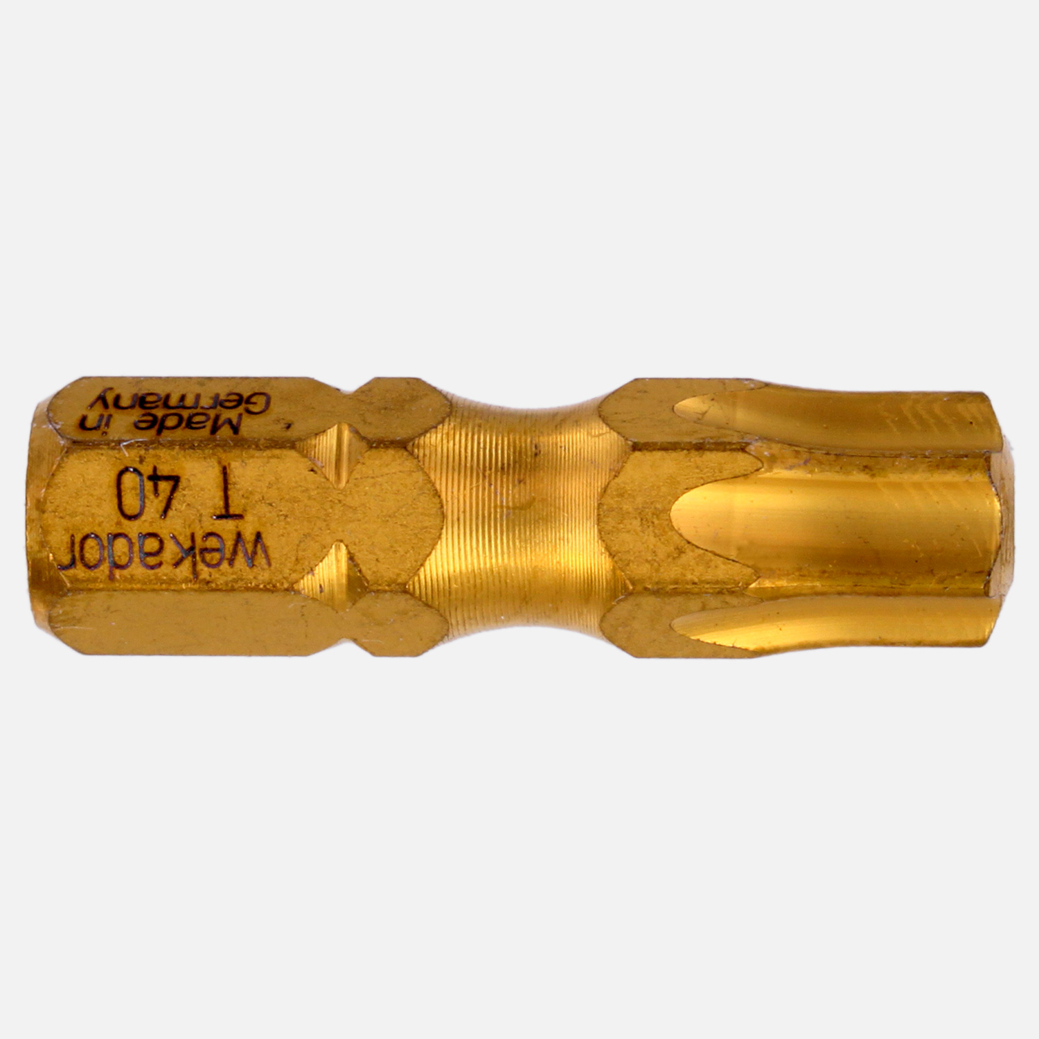 1 Torx Bit TX40 1/4" Aufnahme, Länge 25mm Titan beschichtet