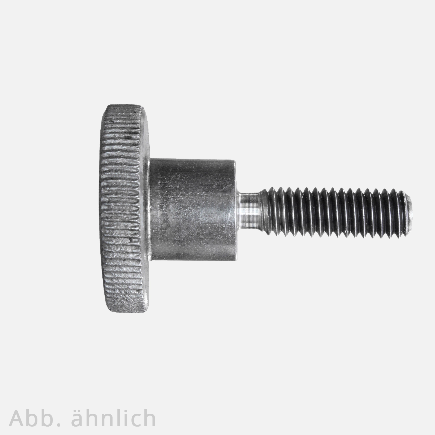 10 Rändelschrauben M6x16 mm - DIN 464 - hohe Form - Edelstahl A1/A2