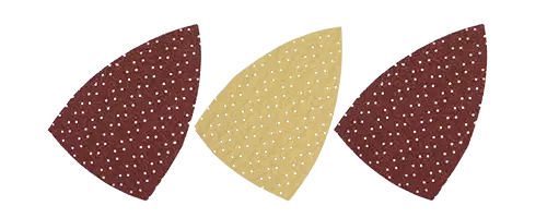 Dreieckschleifpapier