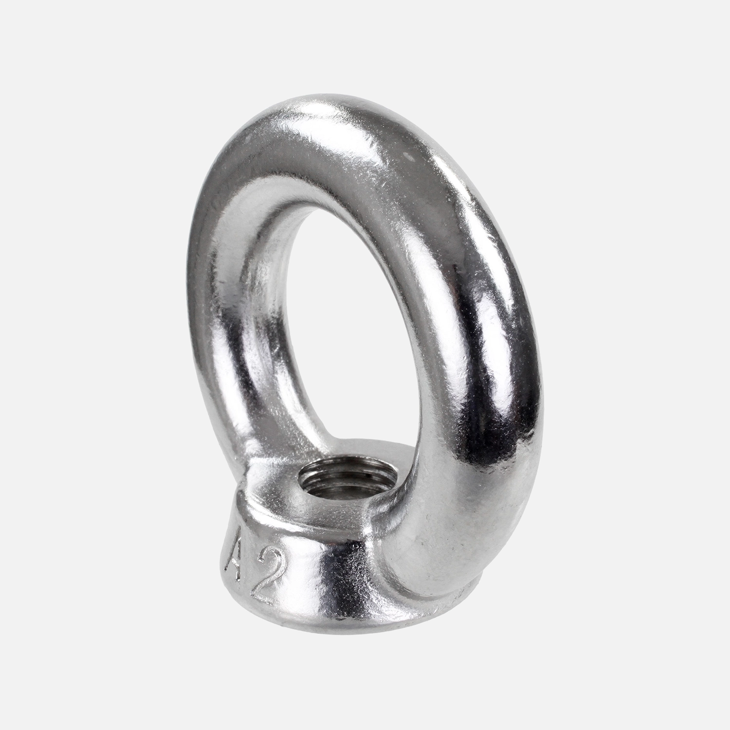 5 Ringmuttern - M8 - gegossene Ausführung - Edelstahl A2