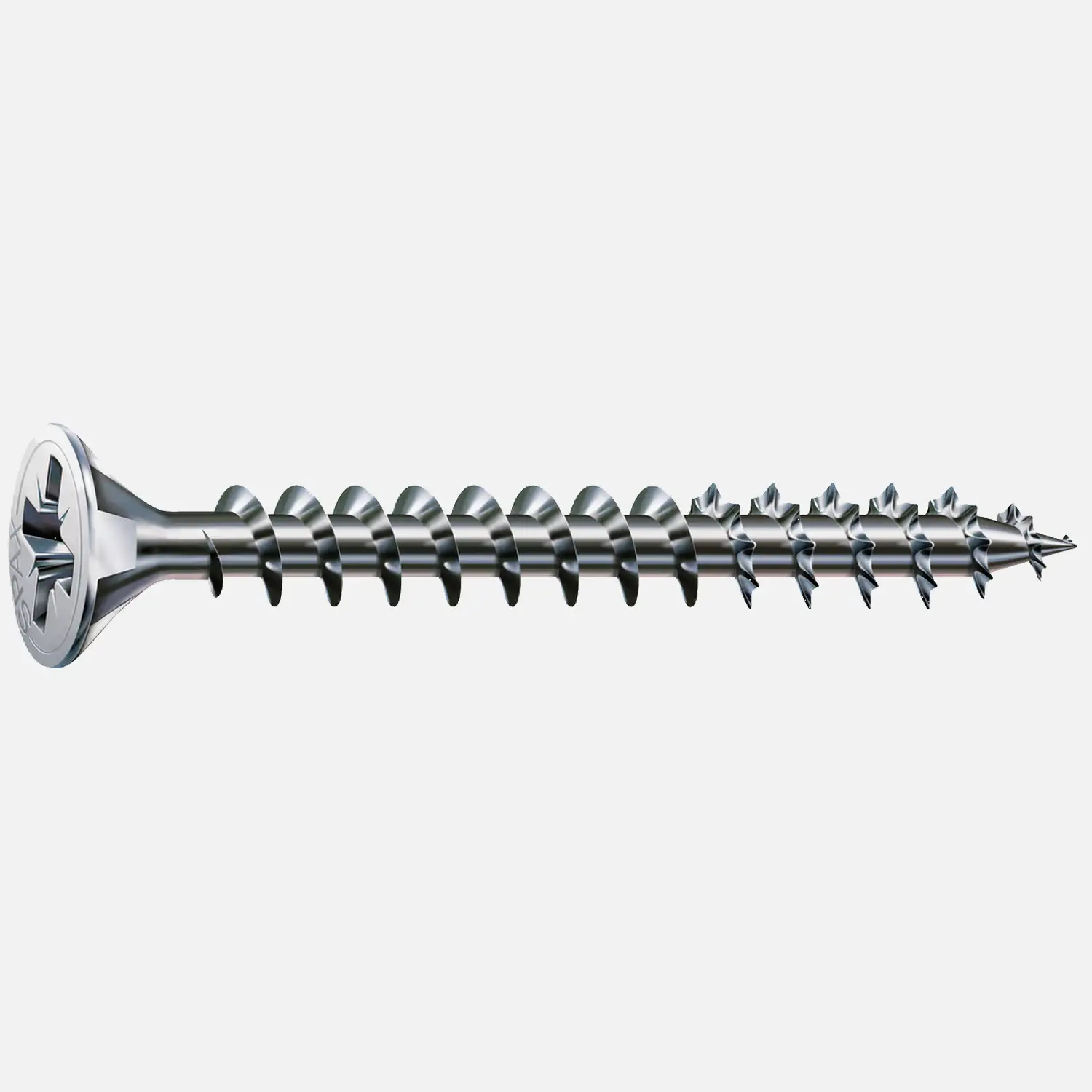1000 SPAX Universalschrauben 3,5x18 mm - verzinkt - PZ - Senkkopf