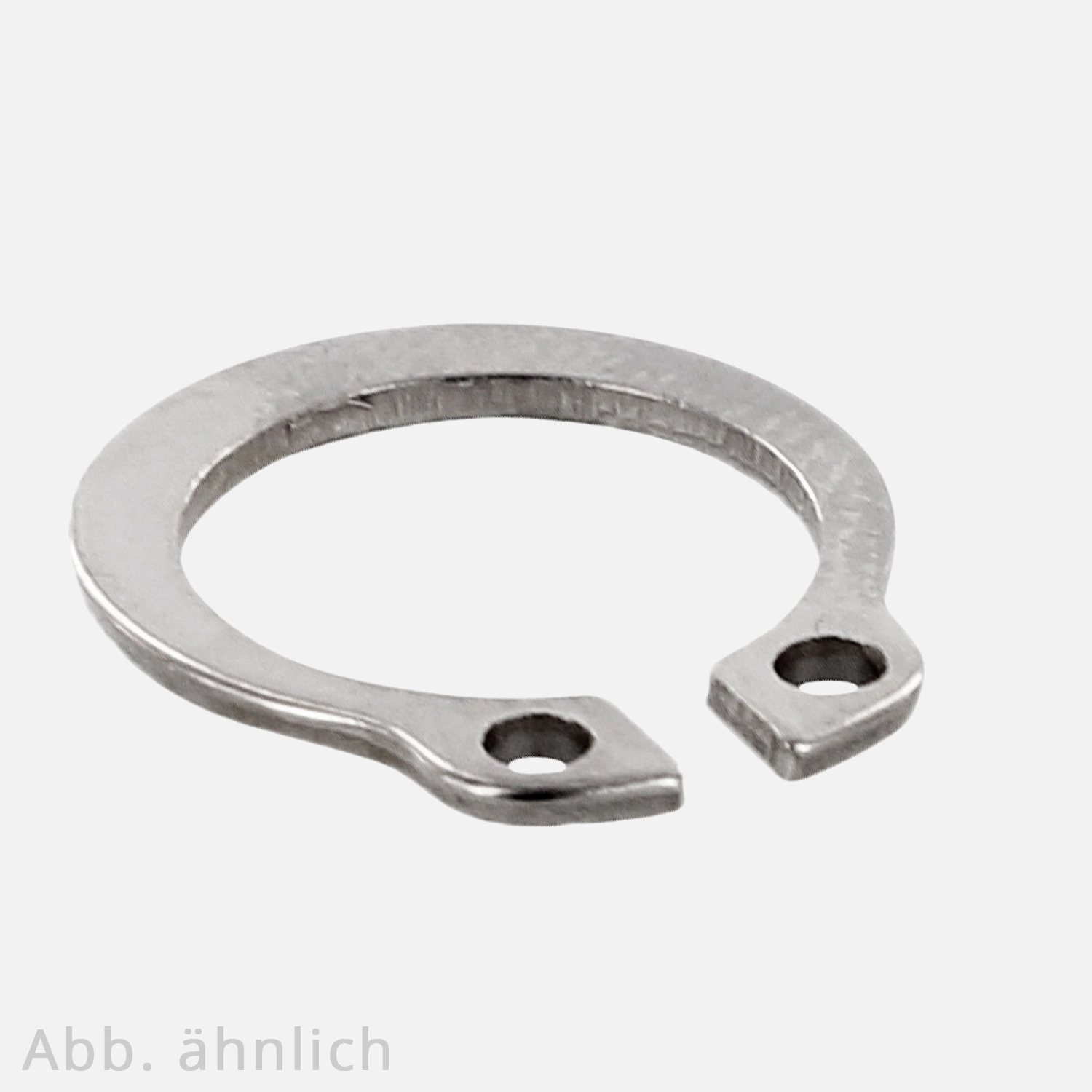 5 Sicherungsringe 130x4 mm - für Wellen - DIN 471 - Edelstahl 1.4310