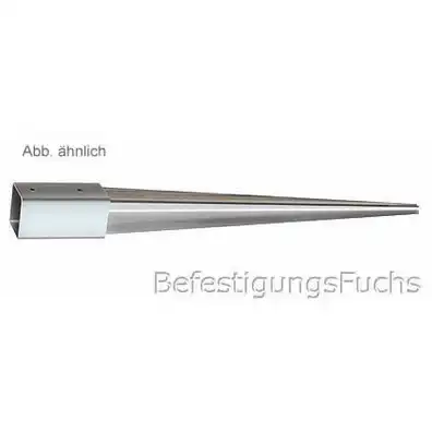 Einschlagbodenhülse für Pfosten