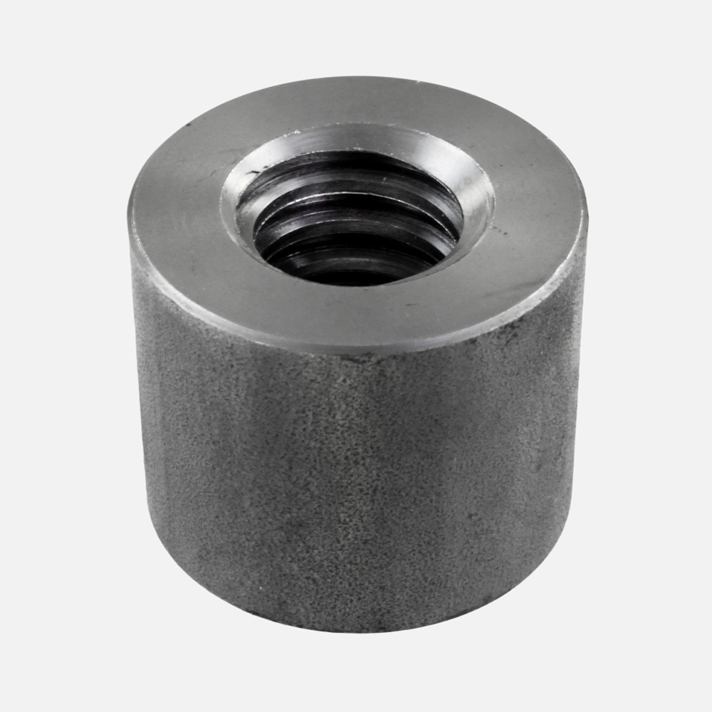 1 Rundmutter Stahl Trapezgewinde TR 20x4xD36xL30 Gewindenennmaß: TR20 / Inhalt: 1 Stück