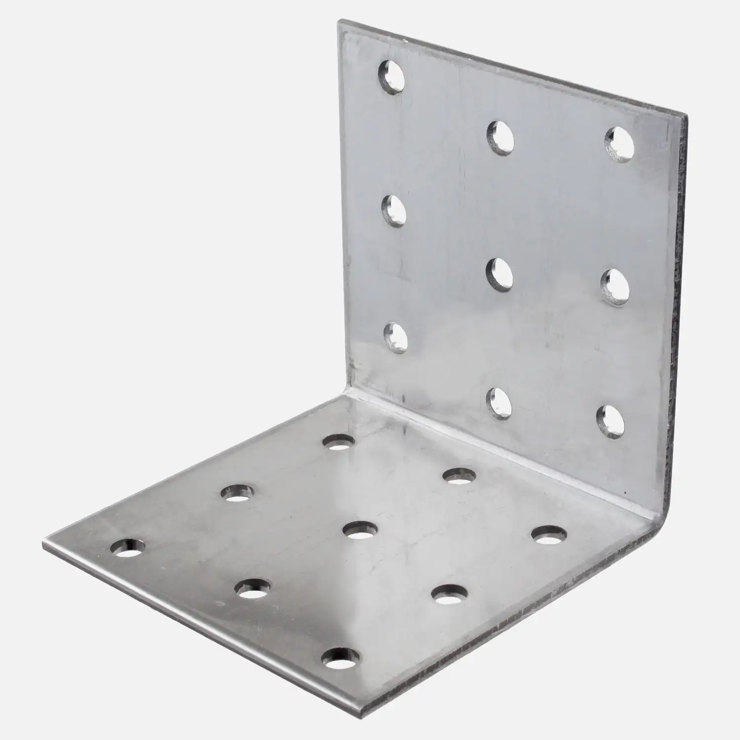 25 Alberts Lochplattenwinkel 60x60x60x2 Edelstahl gleichschenklig