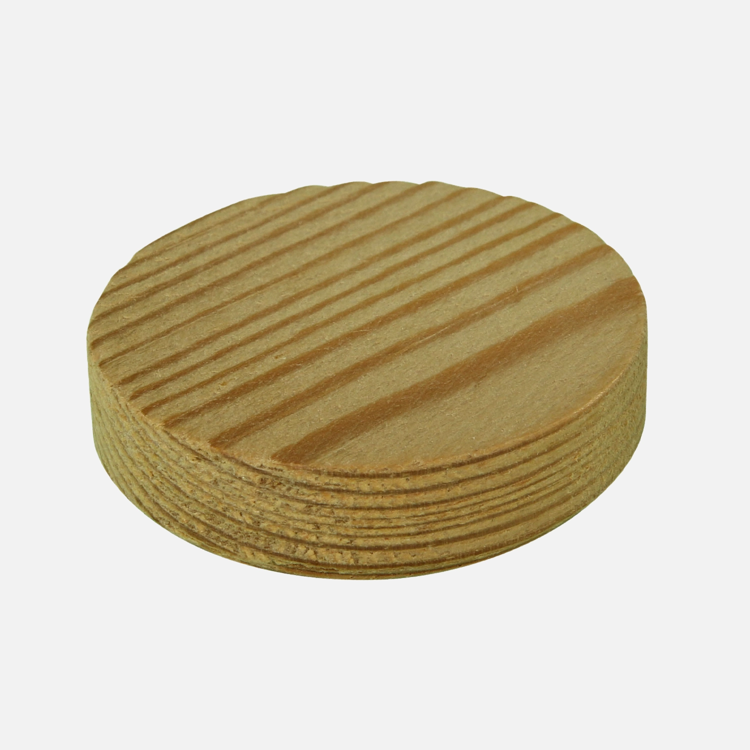 200g Kiefer- Querholzplättchen/Konusplättchen, Durchm. 40 mm, Dicke 10 mm, ca. 23 Stück