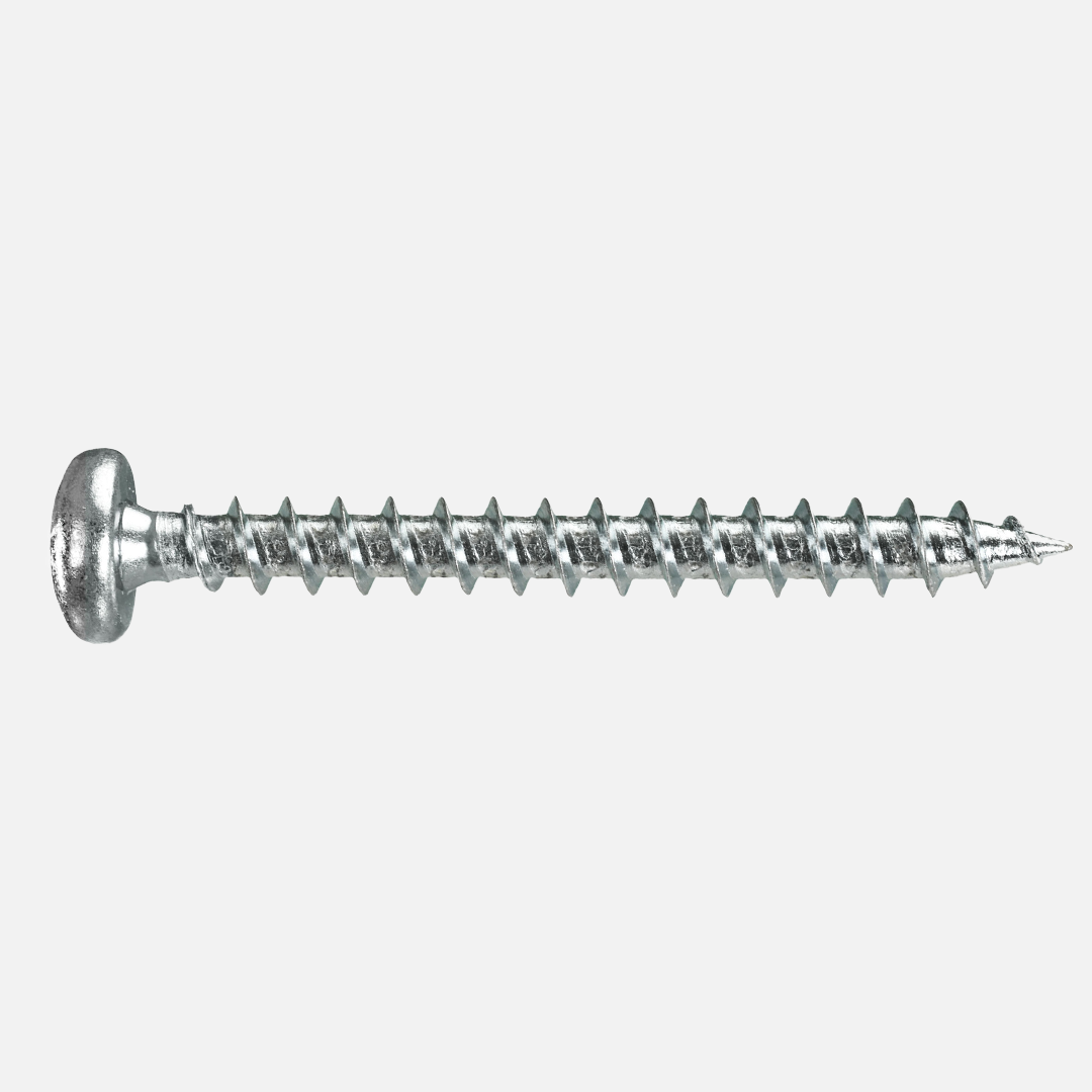 Spanplattenschraube | Vollgewinde | TX | Pan-Head | verzinkt