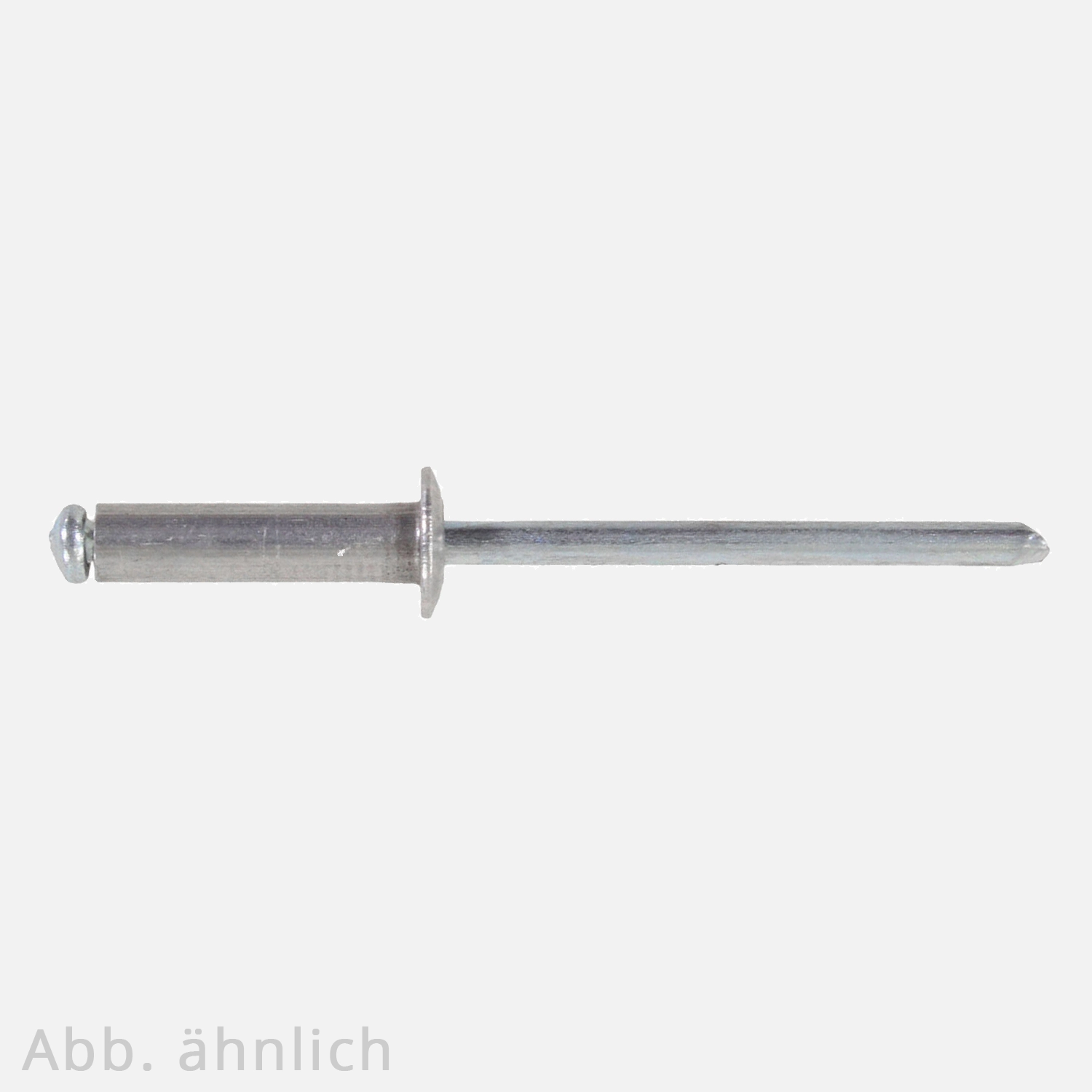 Blindniete | DIN 7337 | Flachkopf | Aluminium/Stahl