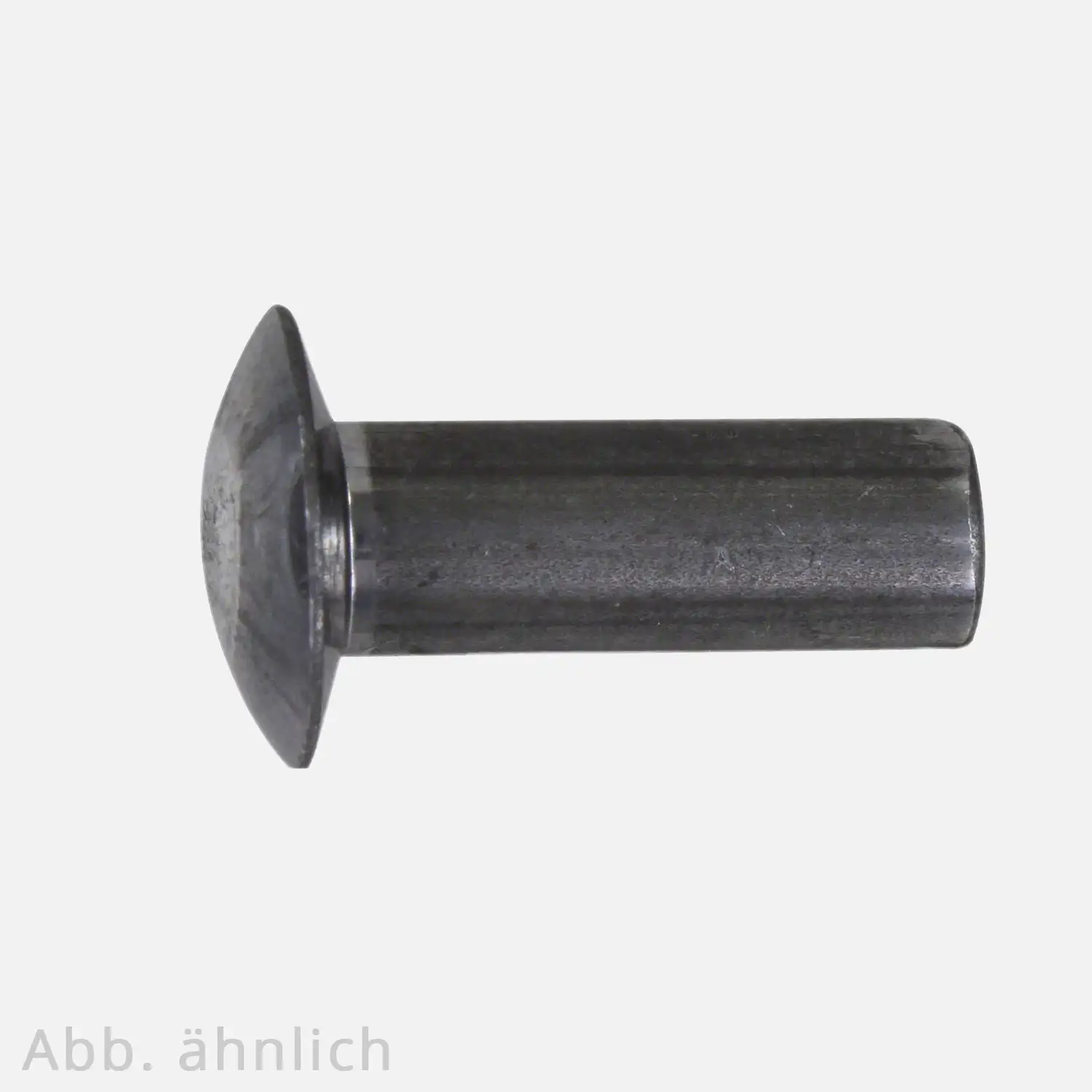 1000 Linsennieten 3x8 mm - DIN 662 - blank