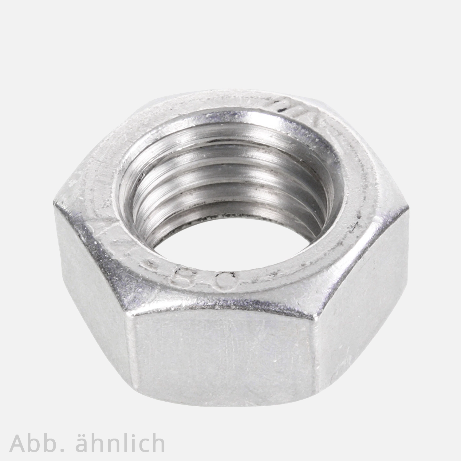 1 Sechskantmutter - M1.6 - SW3 - Edelstahl A4-50 - DIN 934