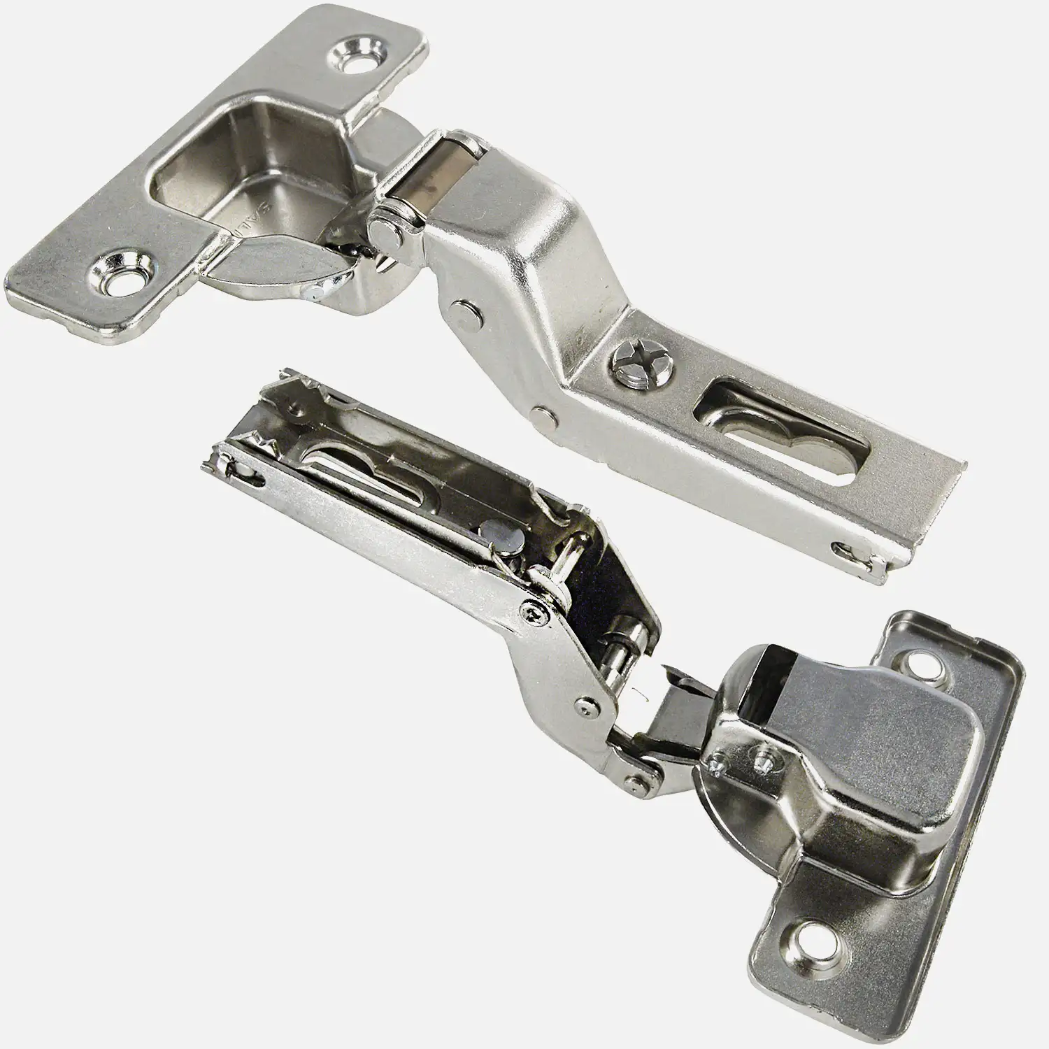 1 HSI Topfband - mit Clip - für Innentür - vernickelt - 35mm