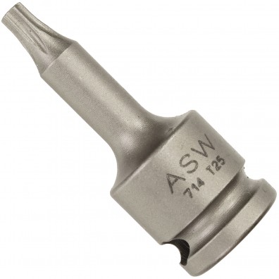 1 ASW Steckschlüssel, Antrieb 3/8" G10 - Torx®,Länge 50 mm, TX 25
